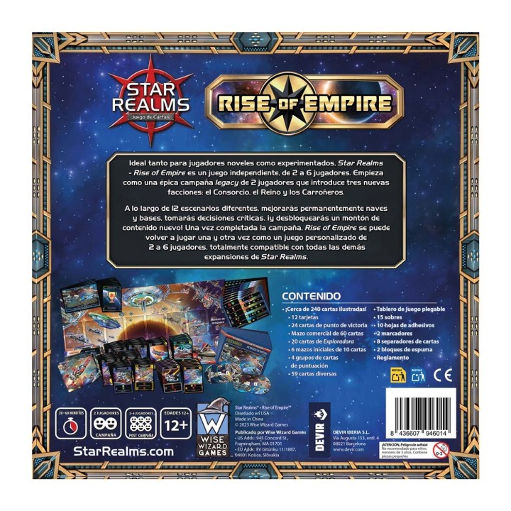 Star Realms Rise of Empire (Castellano)