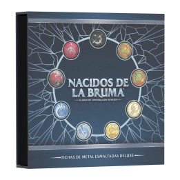 Nacidos de la Bruma El juego de construcción de mazos Fichas de Metal Esmaltadas Deluxe