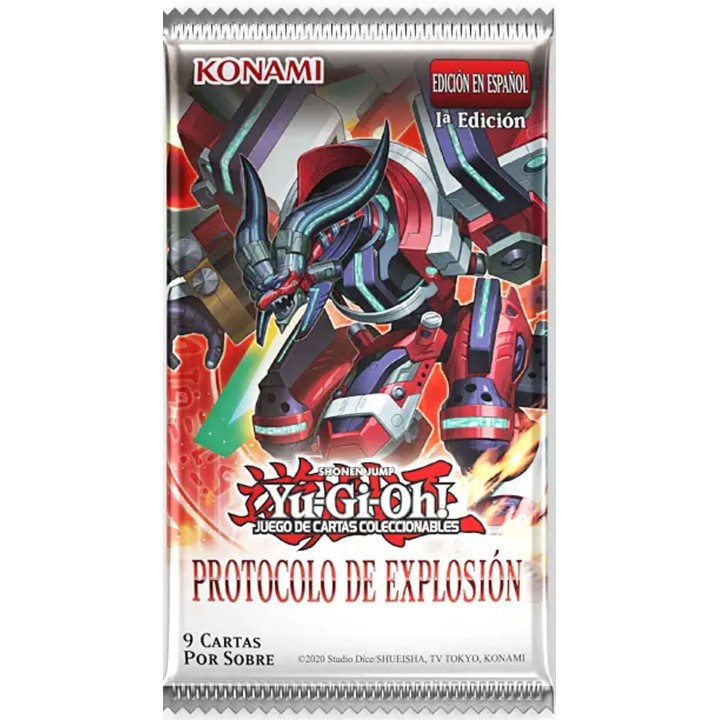 Booster Pack Protocolo de Explosion Yu Gi Oh (Castellano)