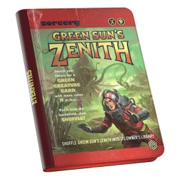 Green Suns Zenith Zipfolio 360 Xenoskin Magic The Gathering Edge of Eternities Ultimate Guard