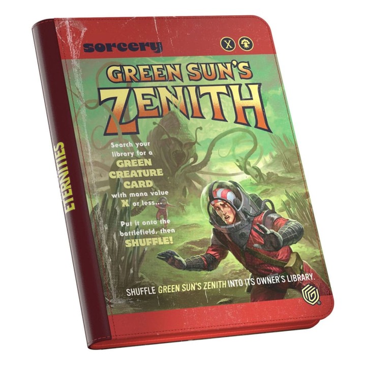Green Suns Zenith Zipfolio 360 Xenoskin Magic The Gathering Edge of Eternities Ultimate Guard