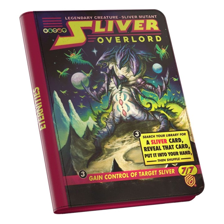 Sliver Overlord Zipfolio 360 Xenoskin Magic The Gathering Edge of Eternities Ultimate Guard