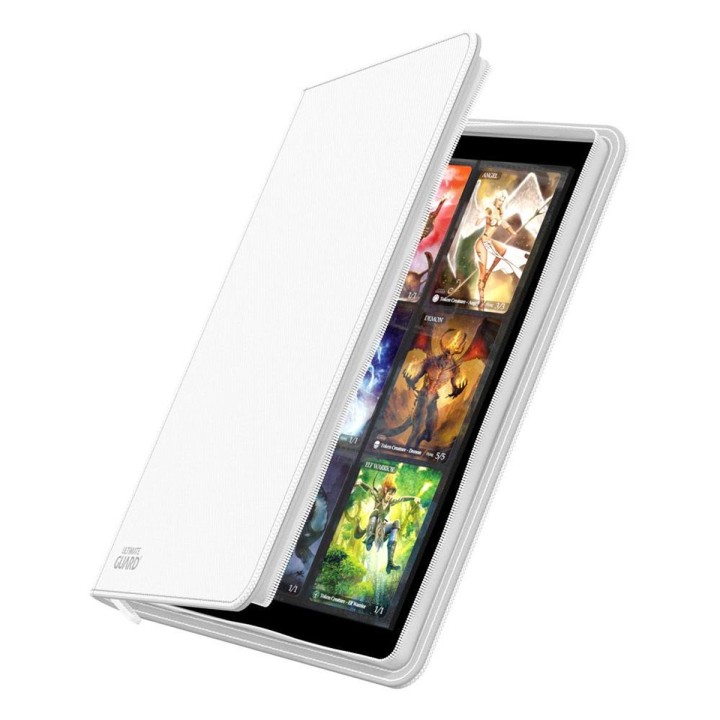 Zipfolio 360 Xenoskin Blanco 18 Pocket Ultimate Guard