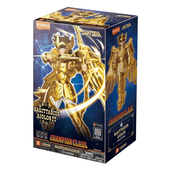 Sagittarius Aiolos Saint Seiya Champion Class Blokees
