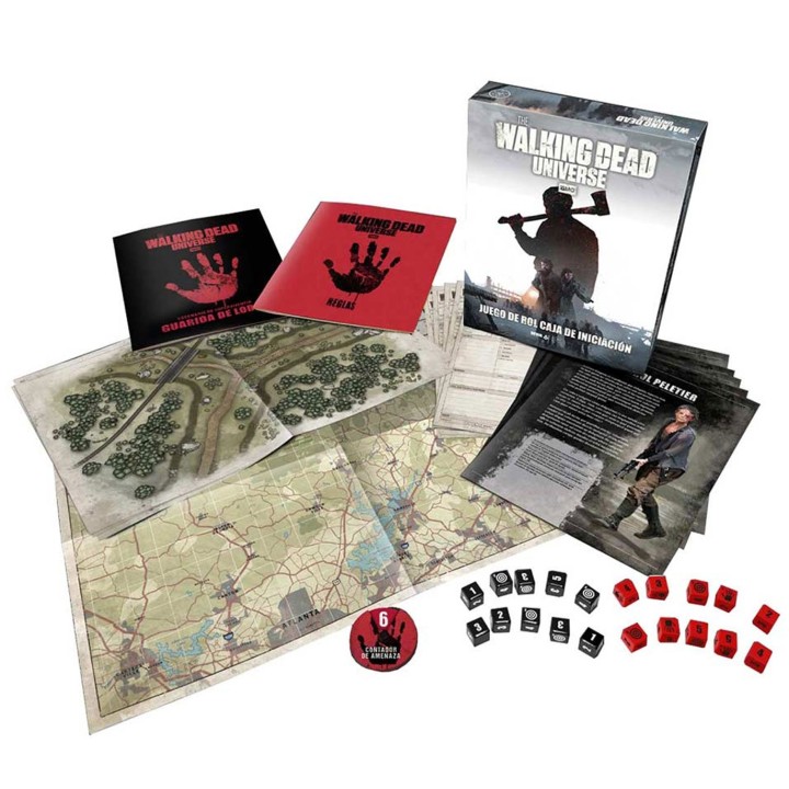 The Walking Dead Juego de Rol Caja de Iniciación