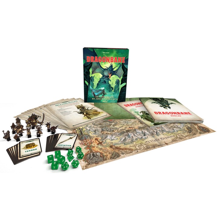 Dragonbane Juego de Rol Caja Basica