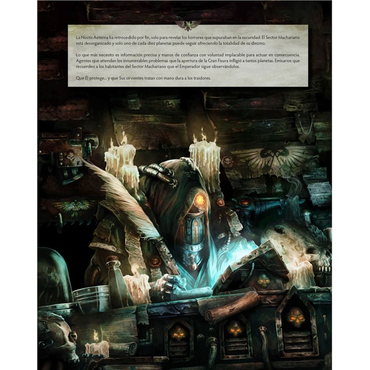 Imperium Maledictum Manual Basico Juego de Rol Warhammer 40000