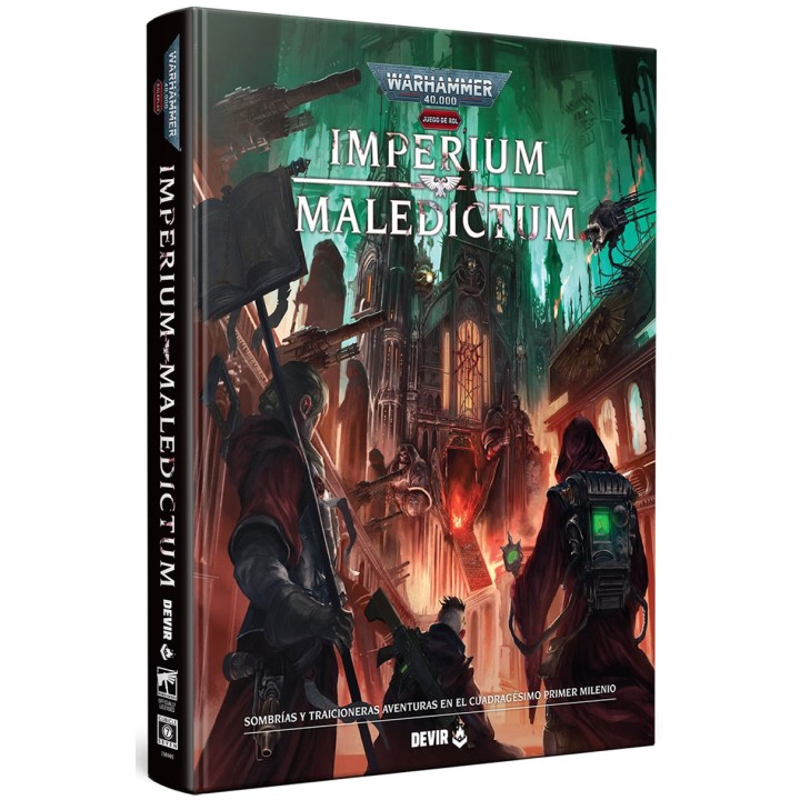 Imperium Maledictum Manual Basico Juego de Rol Warhammer 40000