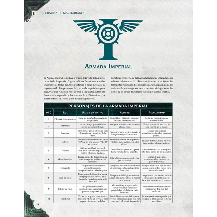 Pantalla del Director Imperium Maledictum Juego de Rol Warhammer 40000
