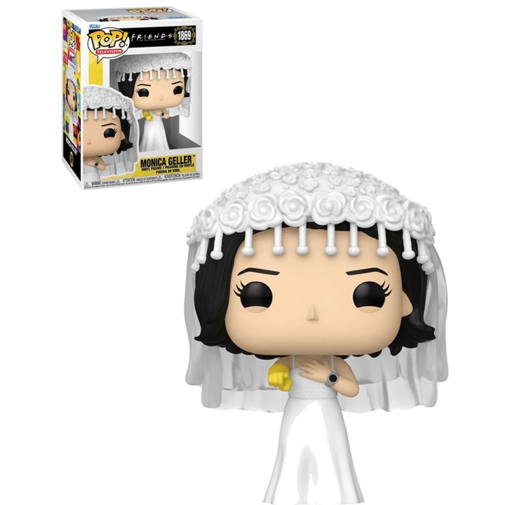 Funko Pop Monica Geller Wedding Dress 1869 Friends