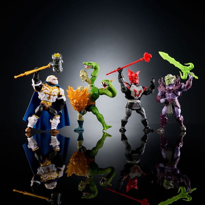 Masters of the Universe Origins Pack de 4 Figuras