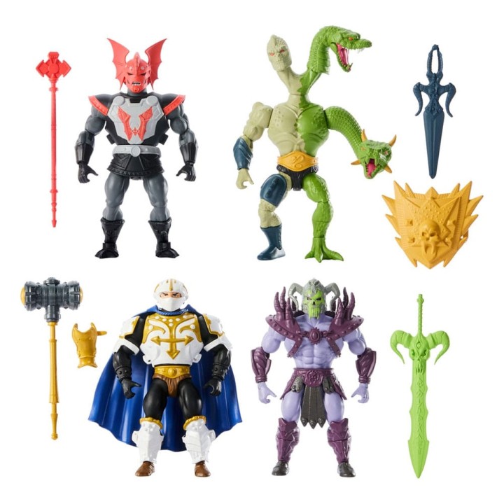 Masters of the Universe Origins Pack de 4 Figuras