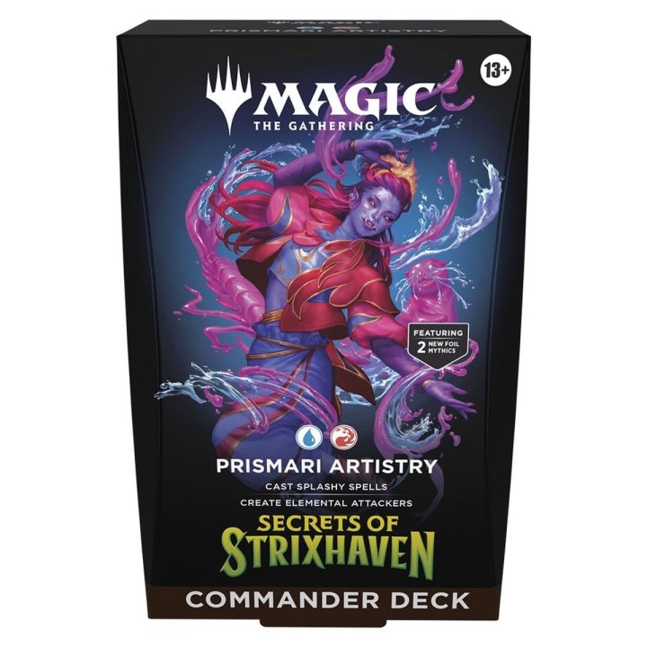 Prismari Artistry Commander Deck Secrets of Strixhaven Magic The Gathering (English) - MTG SOSH
