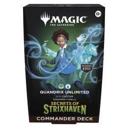 Quandrix Unlimited Commander Deck Secrets of Strixhaven Magic The Gathering (English) - MTG SOSH