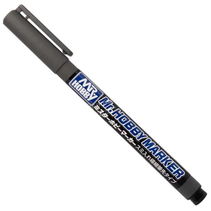 Gray Super Fine Tip Brush Pen Mr Hobby Marker CM 102 450