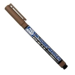 Brown Super Fine Tip Brush Pen Mr Hobby Marker CM 103 450
