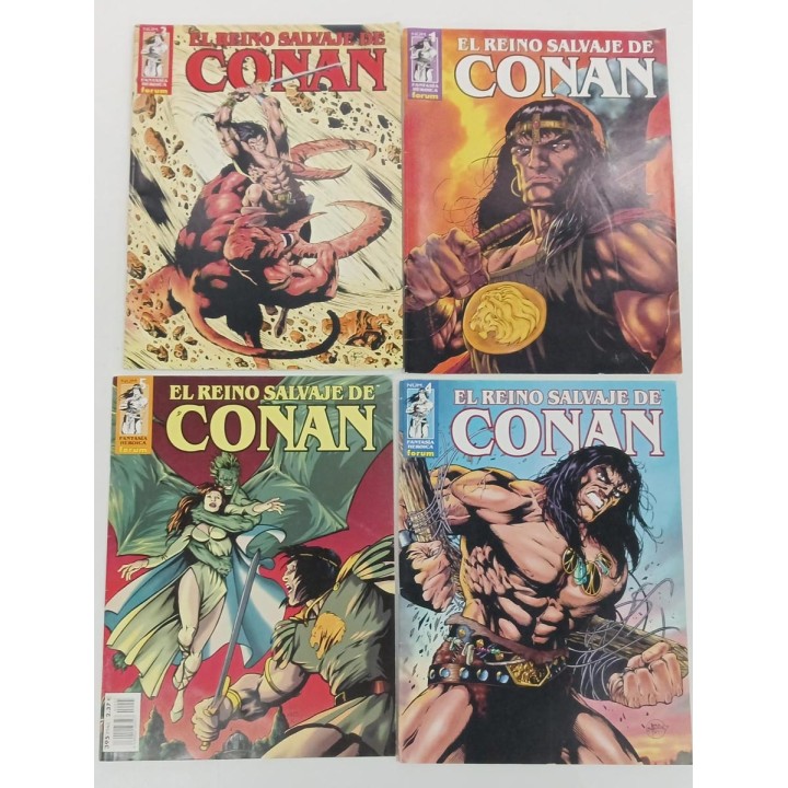 Pack El Reino Salvaje de Conan 01 03 04 y 05 (Segunda Mano)