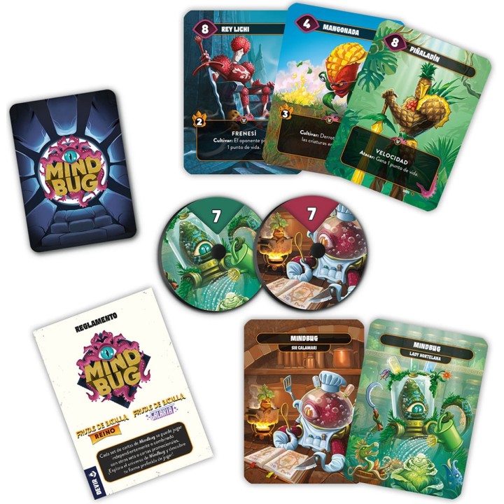 Mindbug Frutas de Batalla Reino