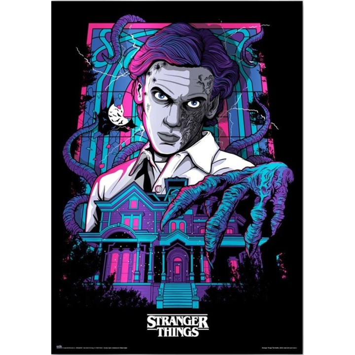 Poster Luminiscente Stranger Things