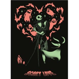 Poster Luminiscente Pesadilla Antes de Navidad