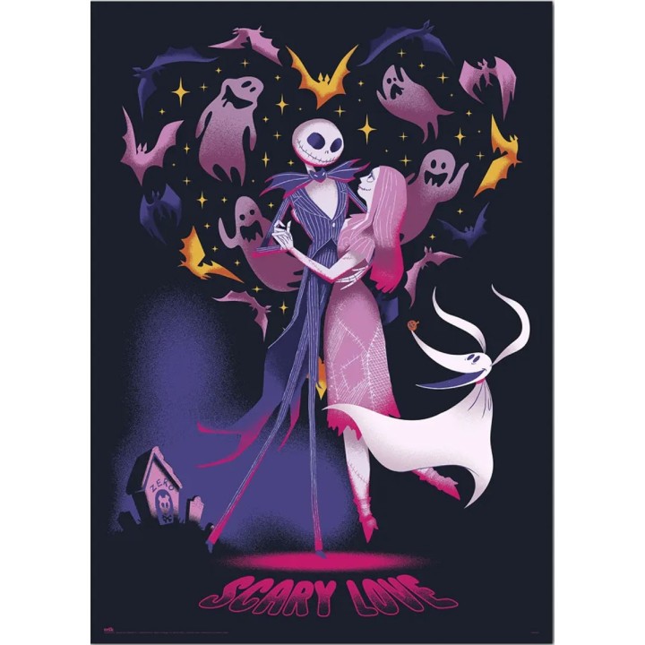 Poster Luminiscente Pesadilla Antes de Navidad