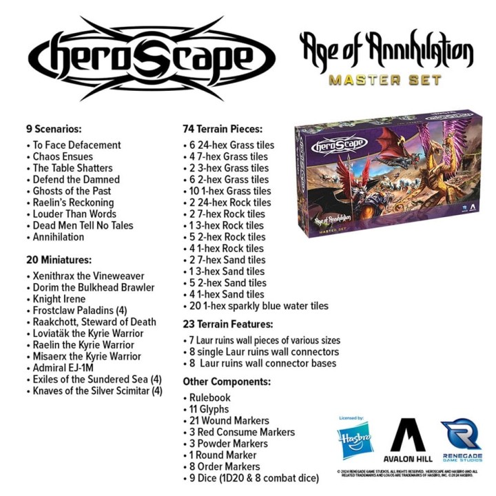 Heroscape Age of Anihilation Master Set (English)