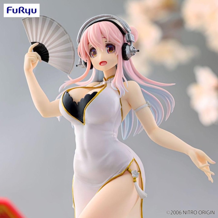 Super Sonico White China Dress Ver Trio Try iT