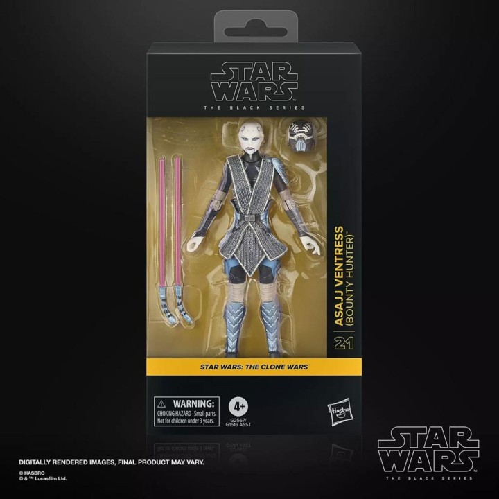 Asajj Ventress Bounty Hunter Star Wars The Clone Wars Star Wars The Black Series