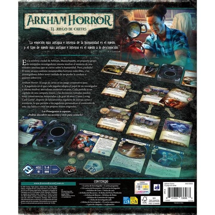 Arkham Horror, El Juego de Cartas