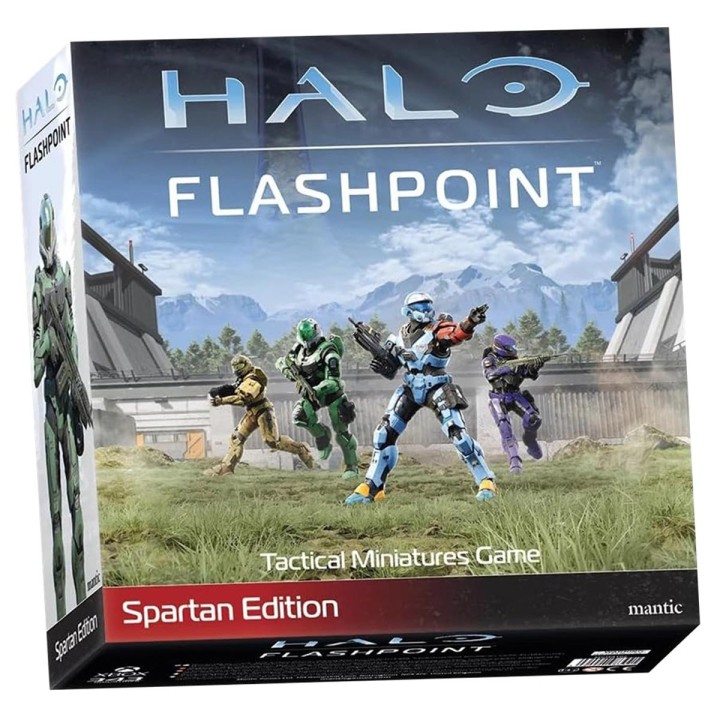 Halo Flashpoin Juego Táctico de Miniaturas Spartan Edition (Castellano)
