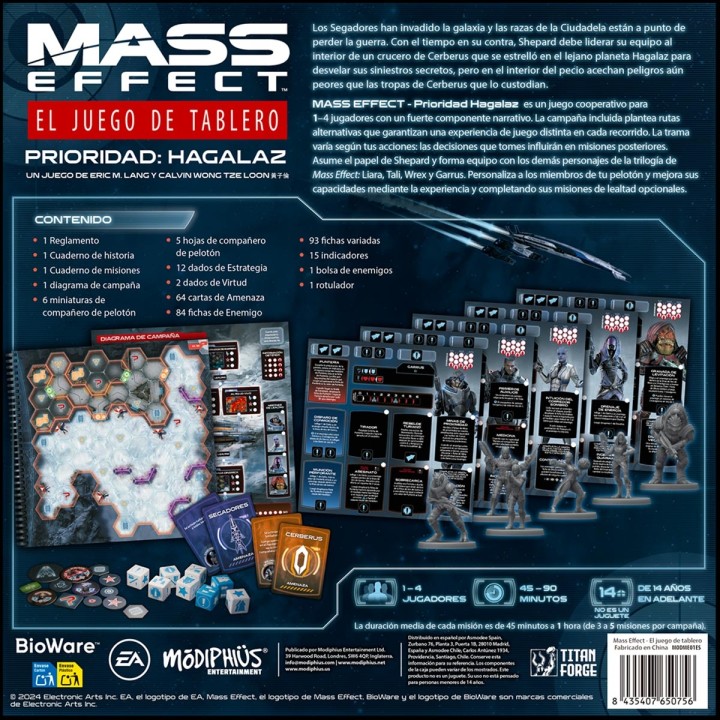 Prioridad Hagalaz Mass Effect El Juego de Tablero (Castellan)