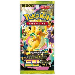 Booster Pack Mega Dream EX Pokemon TCG (Korean)