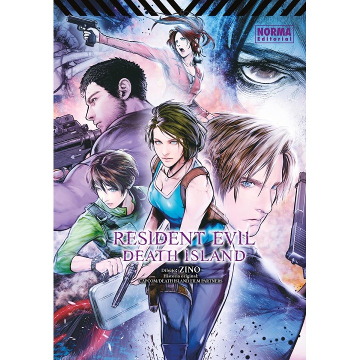 Resident Evil Death Island Cartoné