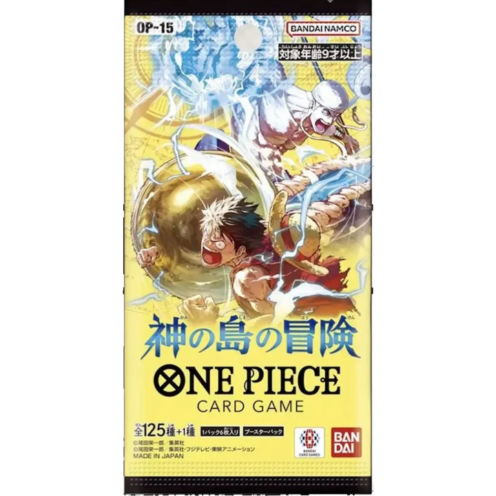 Booster Pack Adventure On Kamis Island One Piece Card Game OP15 (Japanese)