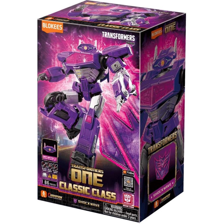 Shockwave Transformers One Classis Class Blokees