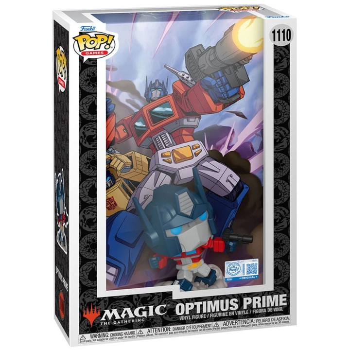 Funko Pop Optimus Prime Transformers X MTG 1110 MAgic The Gathering