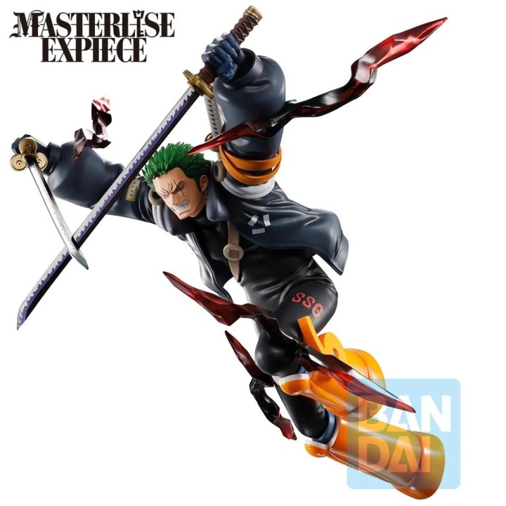 Roronoa Zoro One Piece Bandai Masterliese Expierence Ichibansho Burst of Energy