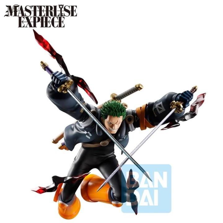 Roronoa Zoro One Piece Bandai Masterliese Expierence Ichibansho Burst of Energy