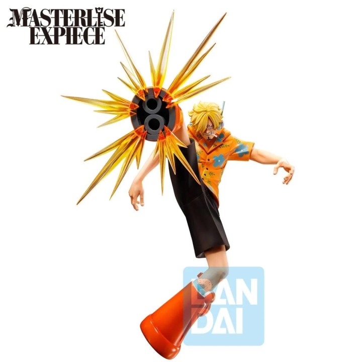 Sanji One Piece Bandai Masterlise Expiece Ichibansho Burst of Energy 19cm