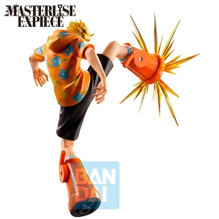 Sanji One Piece Bandai Masterlise Expiece Ichibansho Burst of Energy 19cm