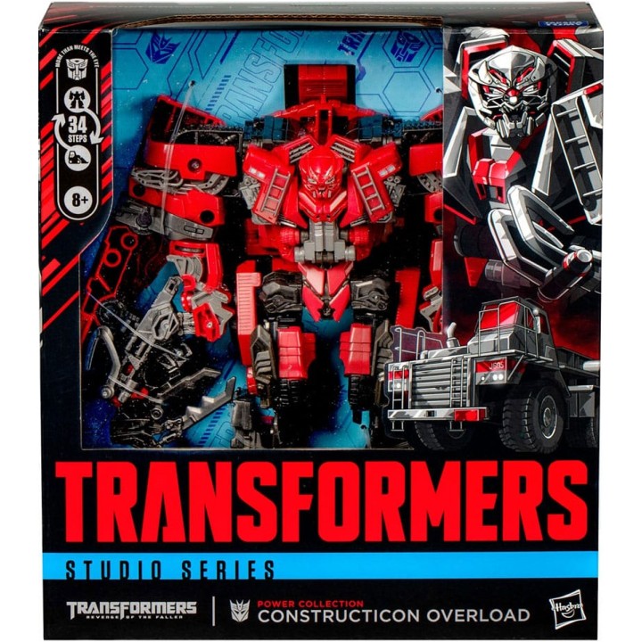 Constructicon Overload Transformers la Venganza de los Caídos Studio Series Leader Class Power Collection