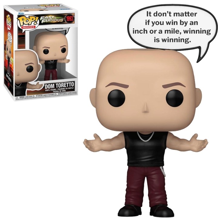 Funko Pop Dom Toretto 1993 Fast & Furious