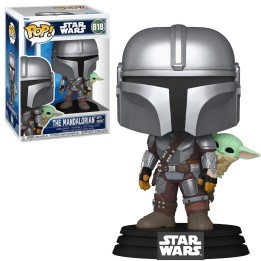 Funko Pop The Mandalorian with Grogu 818 Star Wars