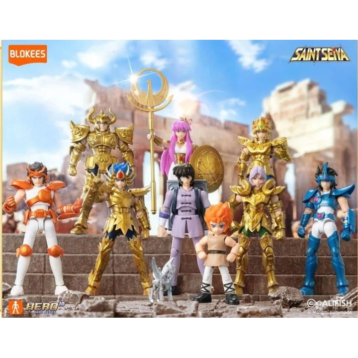 Saint Seiya Galaxy Version 03 Gold Zodiac Blokees