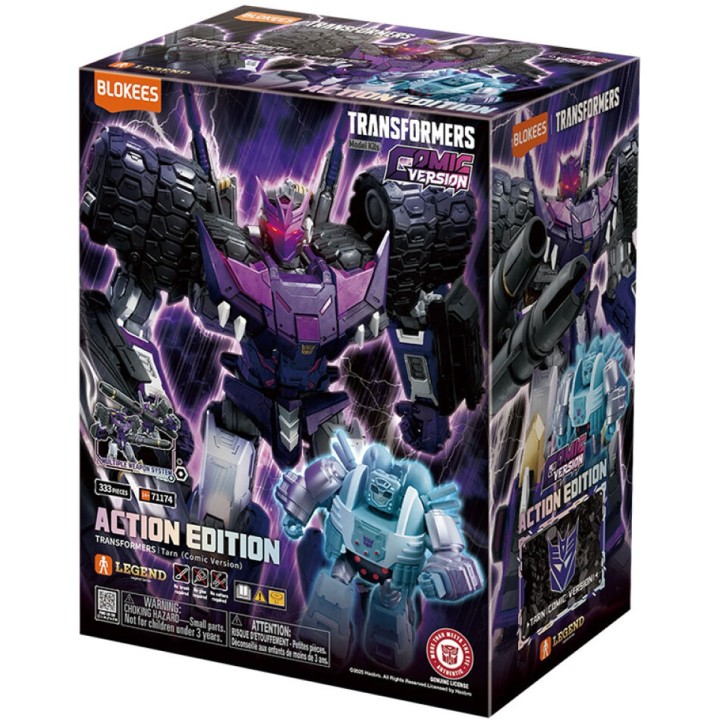 Tarn Comic Version Transformers Model Kit Blokees