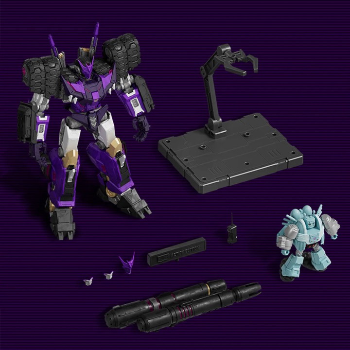 Tarn Comic Version Transformers Model Kit Blokees