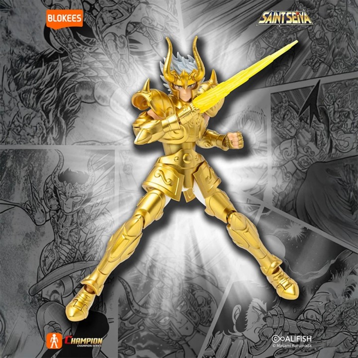 Capricorn Shura Saint Seiya Champion Class Blokees