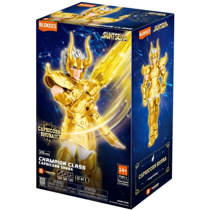 Capricorn Shura Saint Seiya Champion Class Blokees
