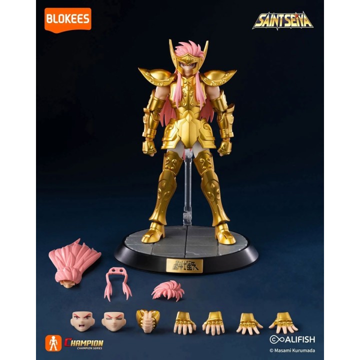 Aquarius Camus Saint Seiya Champion Class Blokees