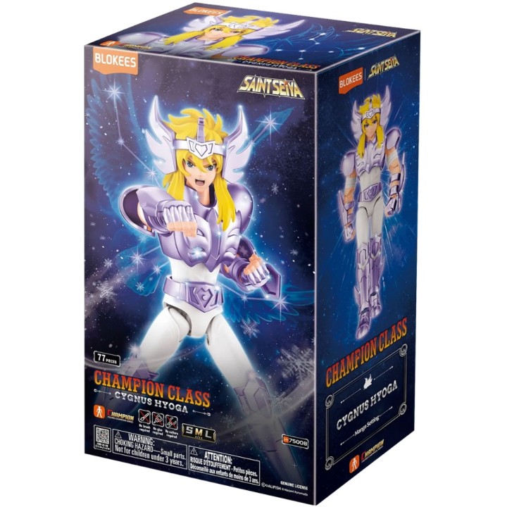 Cygnus Hyoga Saint Seiya Champion Class Blokees